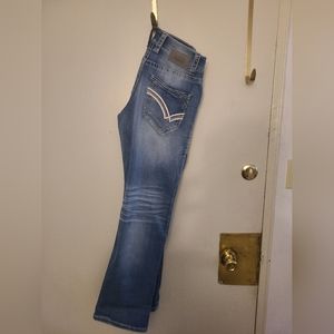 Mens buckle black regular bootcut